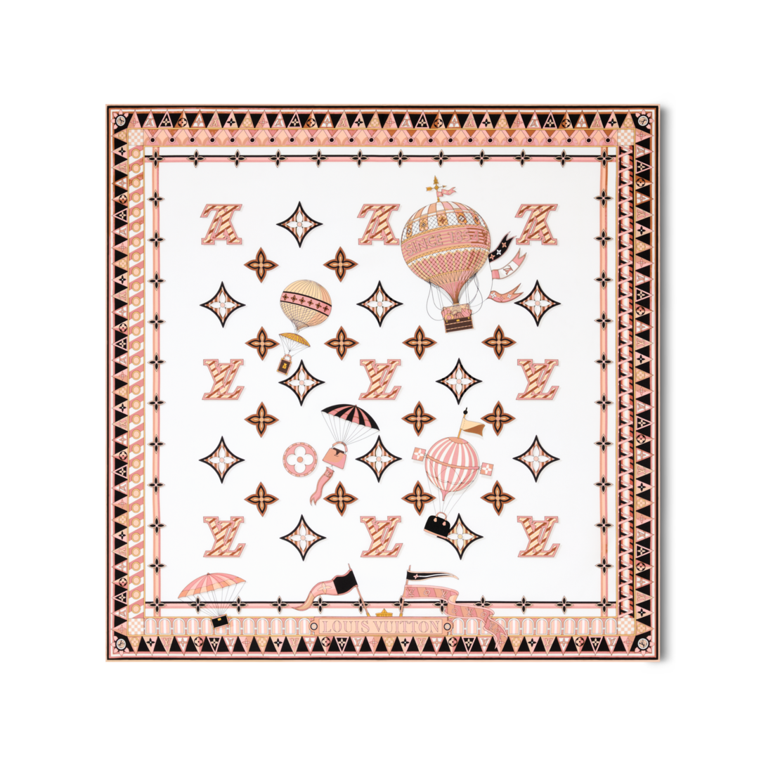 専用【cloud nine様】【LOUIS VUITTON】 ストール From The Cloud Square 70 S00 - Women - Accessories | LOUIS